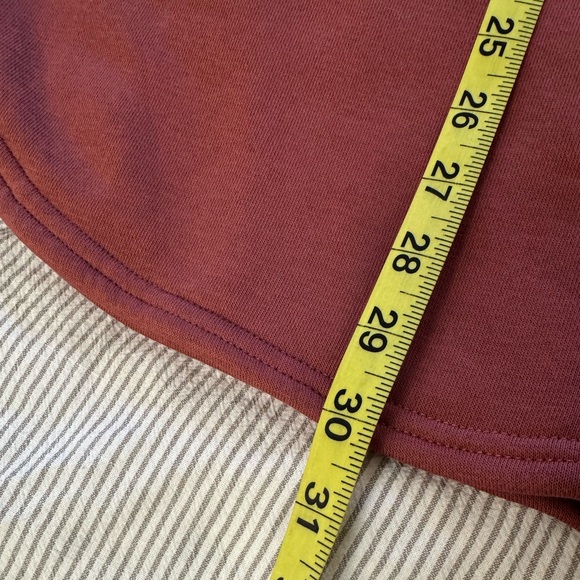 LAZYPANTS NWOT WOMEN’S TERRY FLEECE SHACKET/ terracotta - Picture 7 of 14